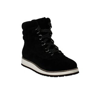 Splendid Black Lace Up Booties